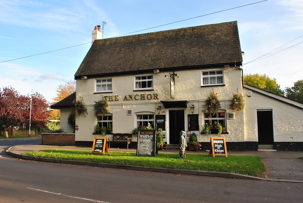 The Anchor, Little Paxton, Cambridgeshire. Simon Ward Flickr