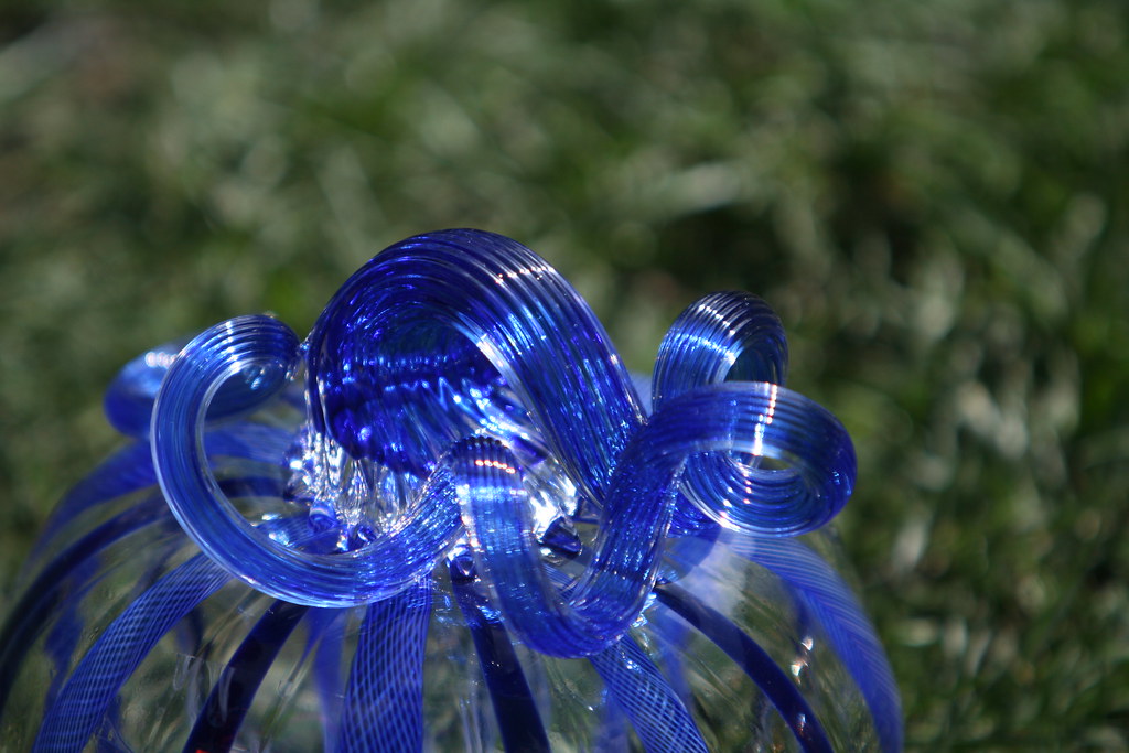 Blue Glass Pumpkin The 2006 Great Glass Pumpkin Patch MI… Steve