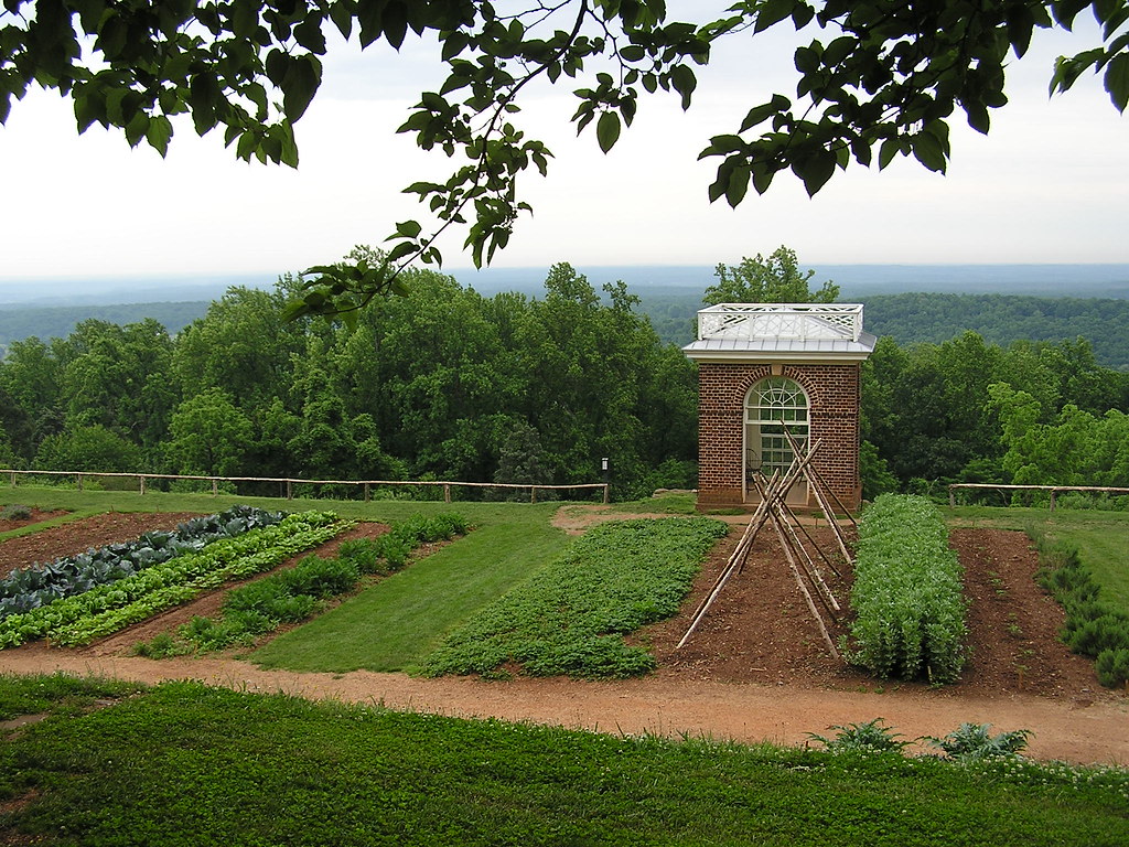 Thomas Jefferson's Gardens at Monticello Kraig McNutt Flickr