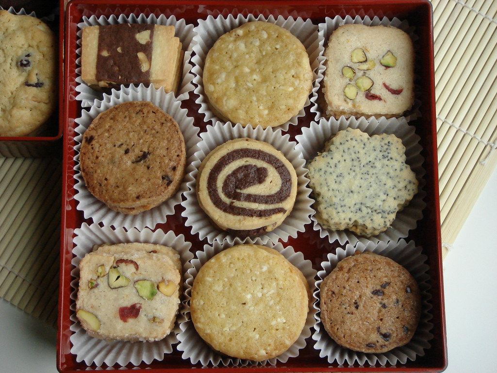 Assorted Christmas Cookies in Japanese MultiTiered Box Flickr