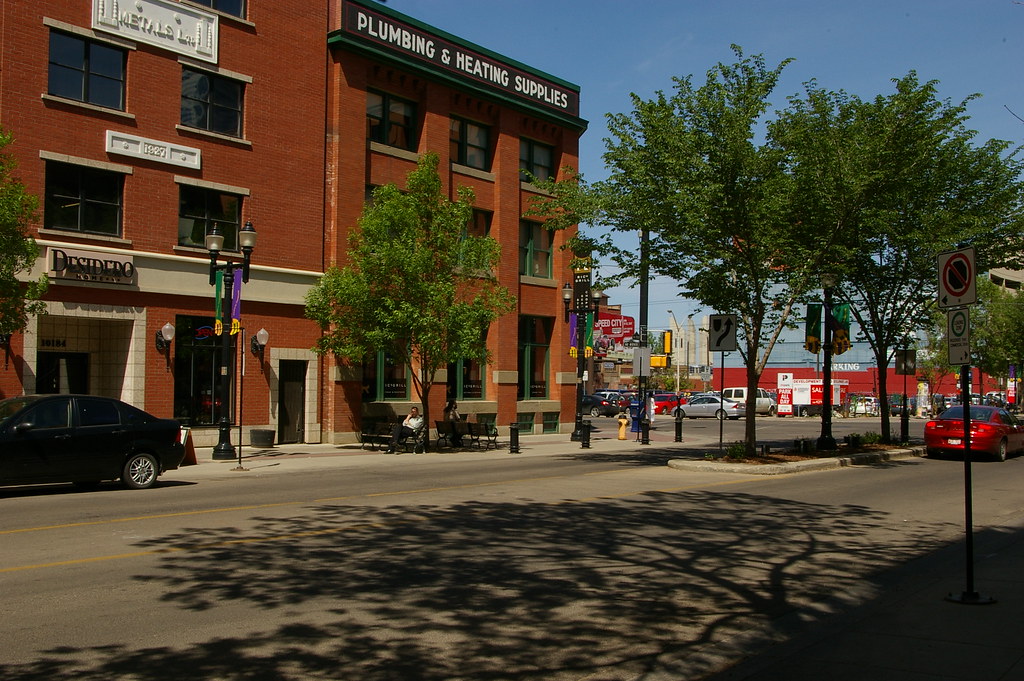 Downtown Edmonton 104 street RaceyT Flickr