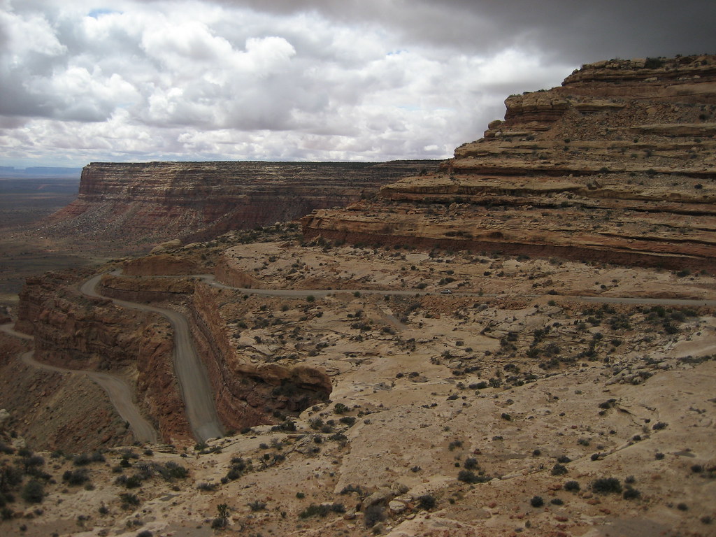 IMG_0759.jpg Moki Dugway. Elevation 6425 Feet. Some of the… Flickr