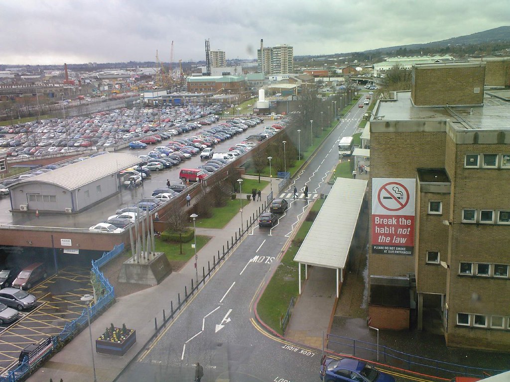 View from Ward 5a Royal Victoria Hospital Belfast ceferino147 Flickr