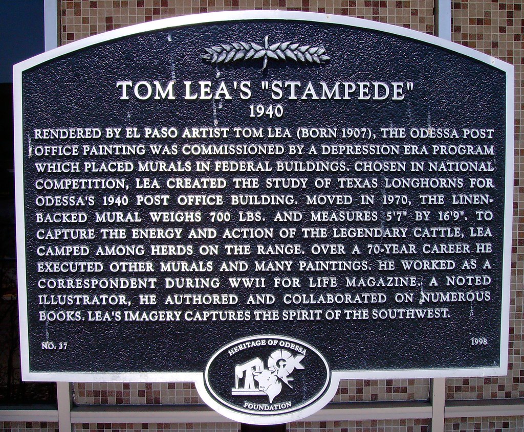 Post Office 79761 Marker (Odessa, Texas) Located in front … Flickr