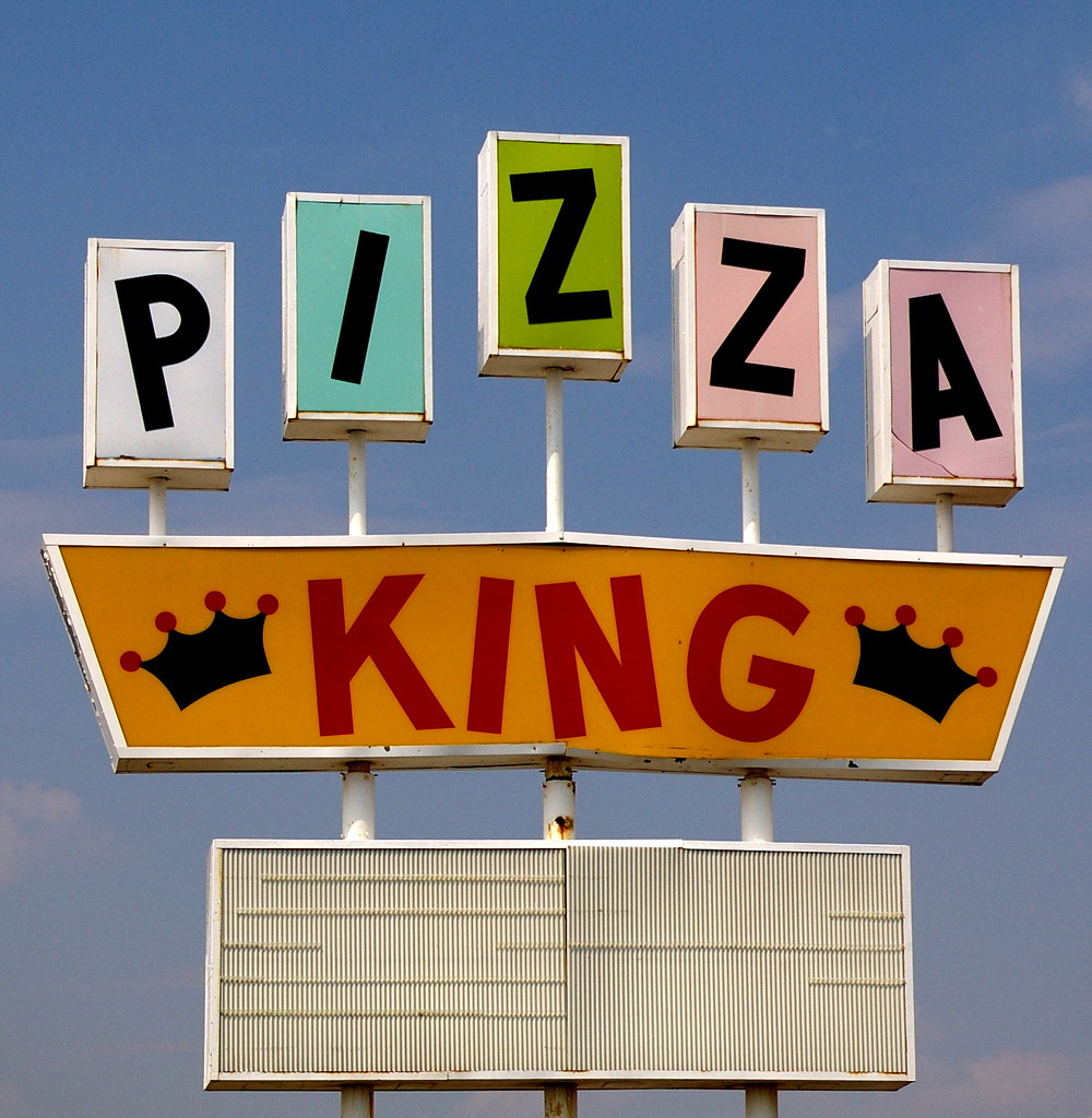 Pizza King Pizza King restaurant in Marion, Indiana kgeijer Flickr