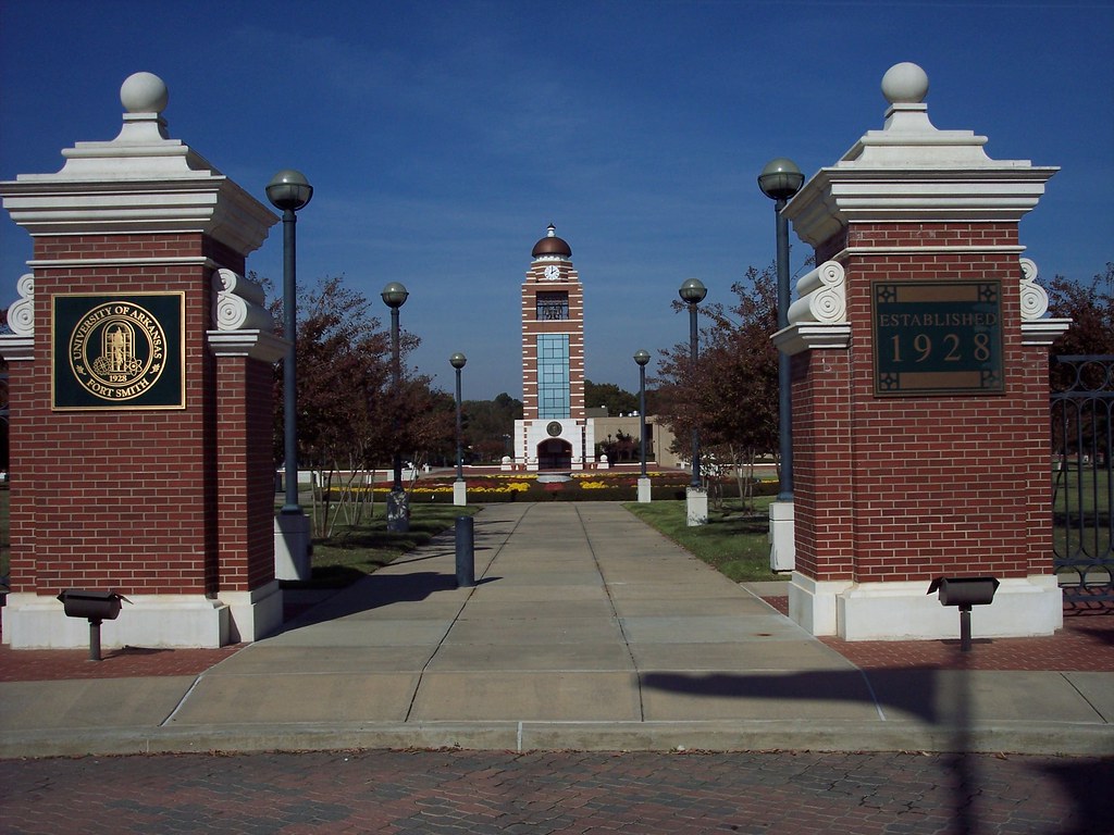 University of Arkansas Fort Smith Main Gate Henry Rinne Flickr