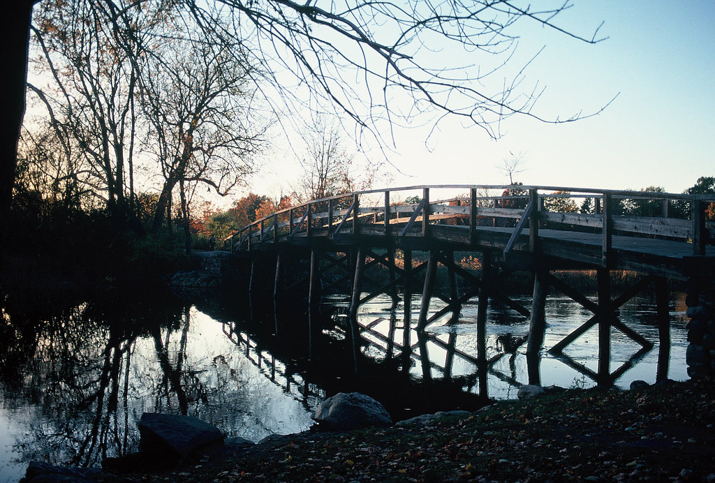 Old North Bridge, Concord, MA One of the most historic pla… Flickr