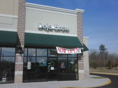 New coffee shop in Gainesville, VA. Love the name "Deja Br… Flickr