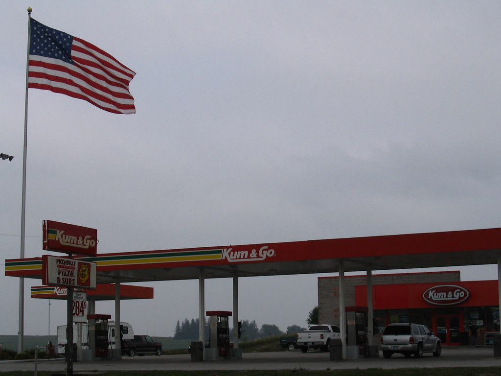 Inappropriately named places Kum and Go in Iowa. On par wi… Flickr