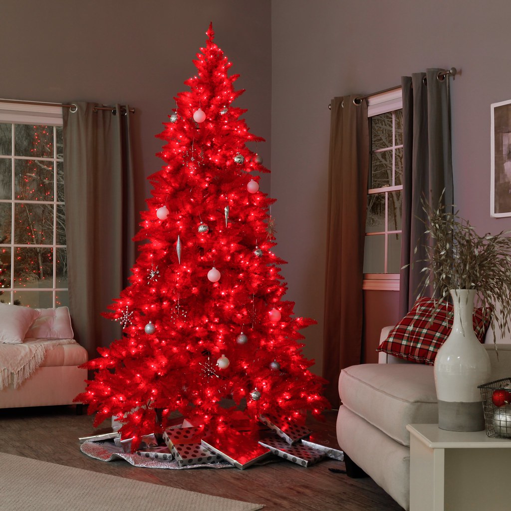 Ashley Red Prelit Christmas Tree Item STF197 List price … Flickr