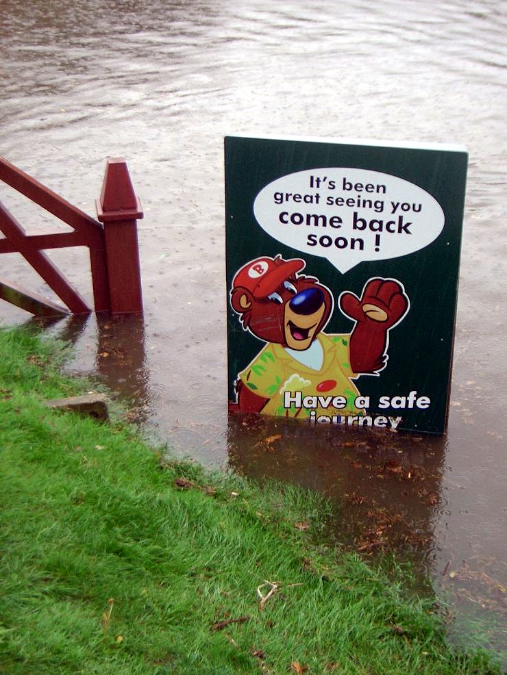 Hopton Flooding Norfolk Photo is of Flooding at Hopton Hol… Flickr
