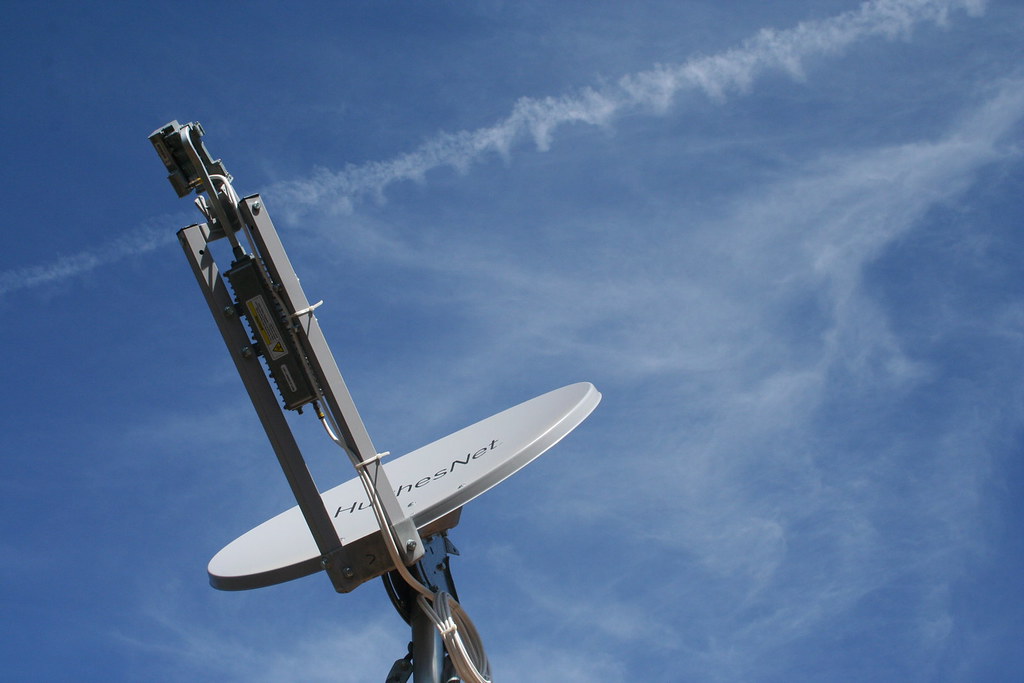 Dish and Sky satellite dish and Arizona Sky Alan Levine
