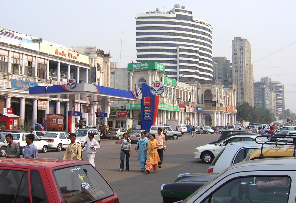 View in Connaught Place Section of Connaught Place and the… Flickr