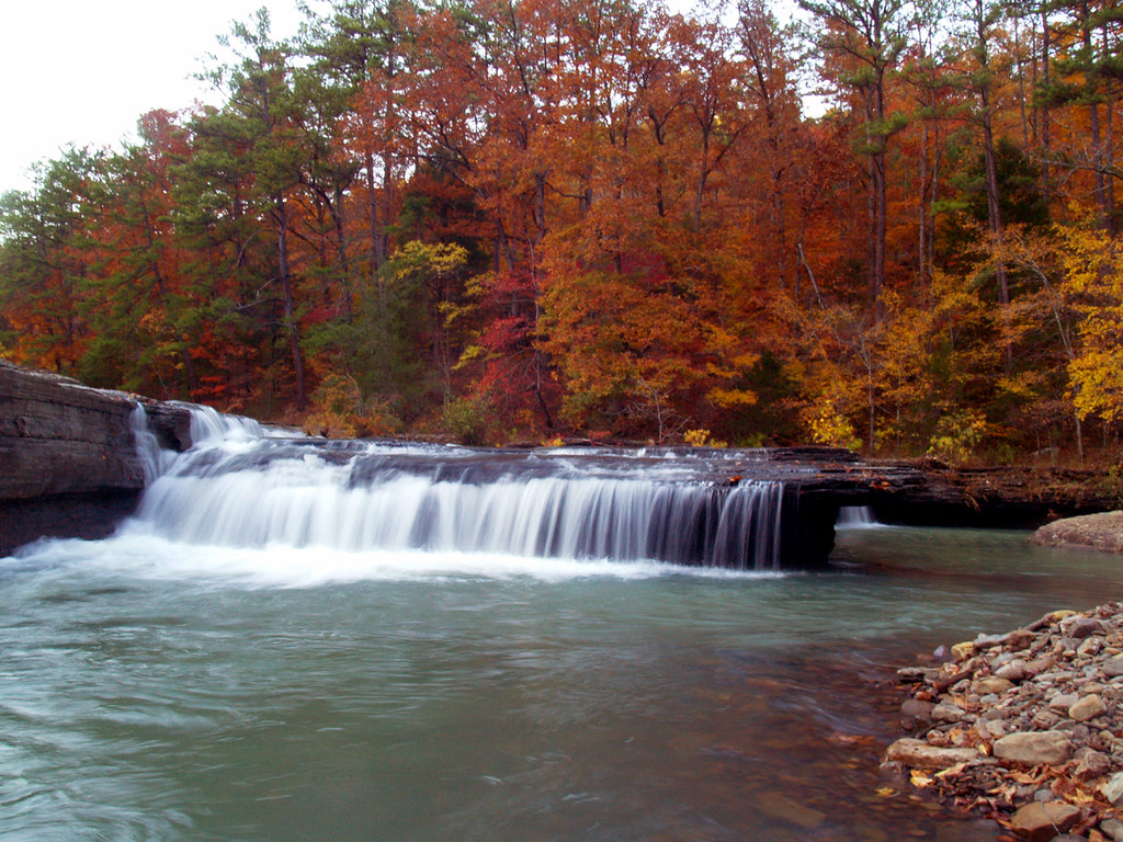 Haw Creek Falls Haw Creek spills out over an exposed ledge… Flickr