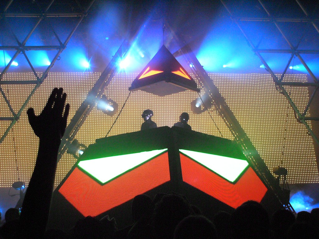 Daft Punk live Daft Punk performing live at Tim Festival 2… Flickr