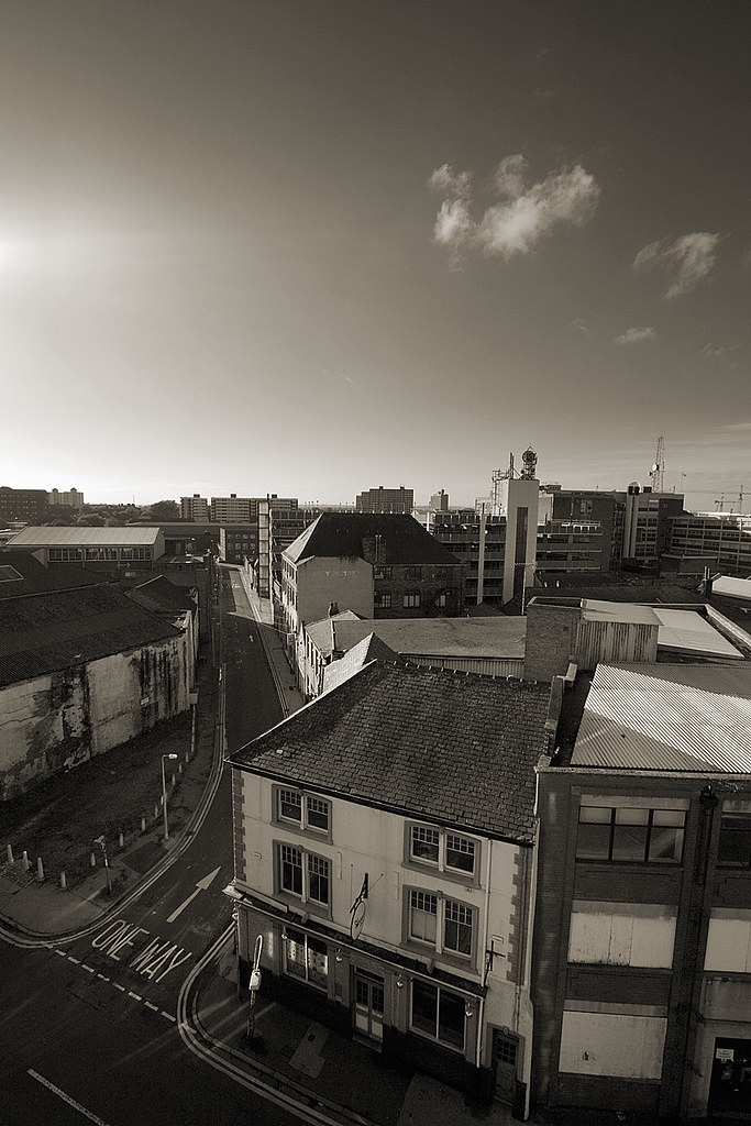Roper Street View over west Hull from the car park atop Pr… Flickr