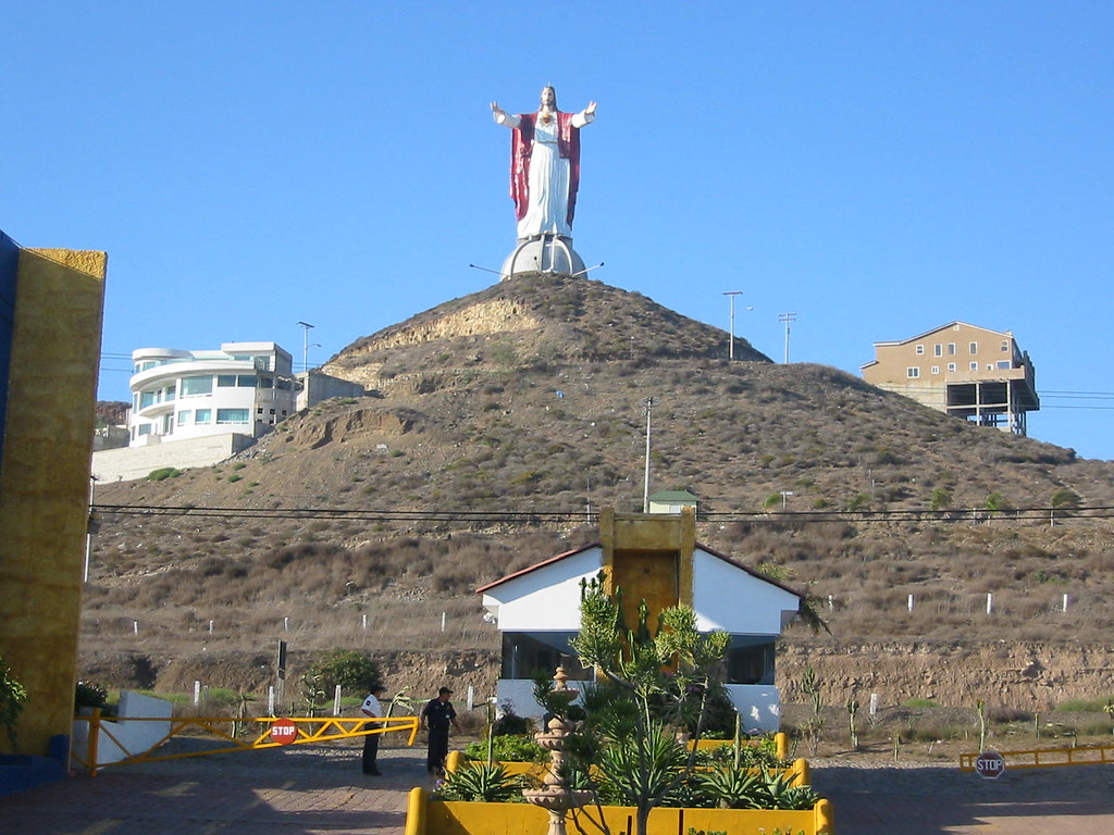 Giant Jesus in Rosarito Annie Flickr