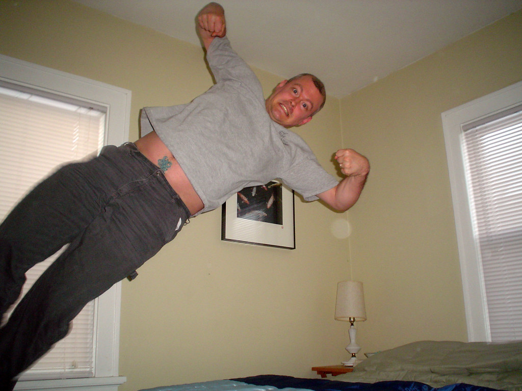Easy jumping Bed Jumping is much better with someone to ma… Flickr