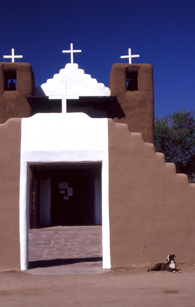 Taos Church This is part of a series taken at the Taos Pue… Flickr