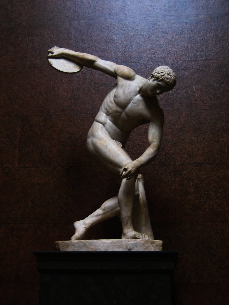 Discus Thrower, British Museum London Simon B. Flickr