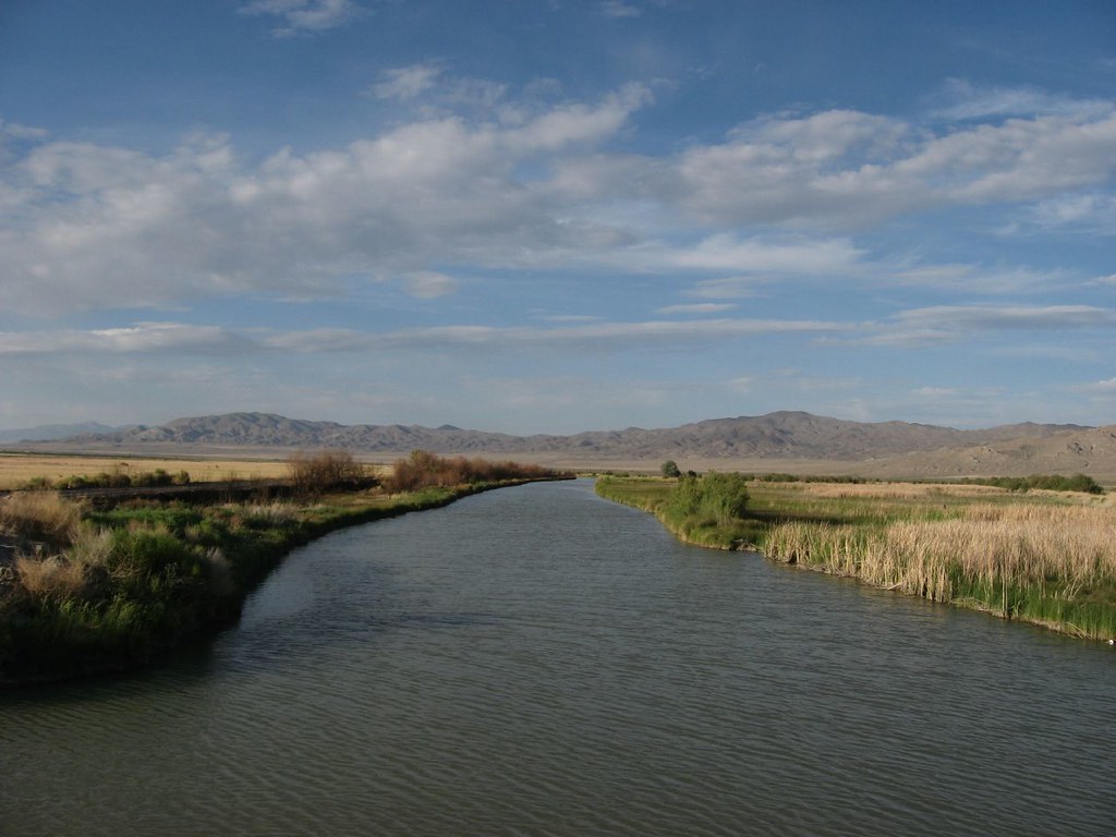 Humboldt River, South of Lovelock, Nevada The Humboldt Riv… Flickr