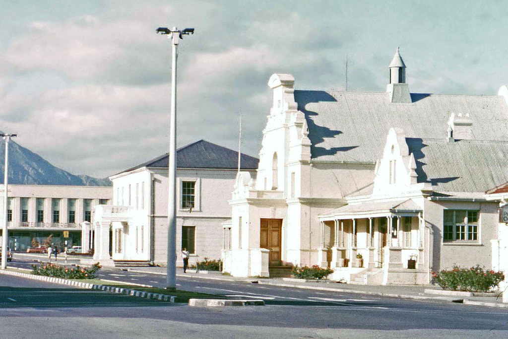 High Street ,Worcester, South Africa, 1961 Beautiful build… Flickr