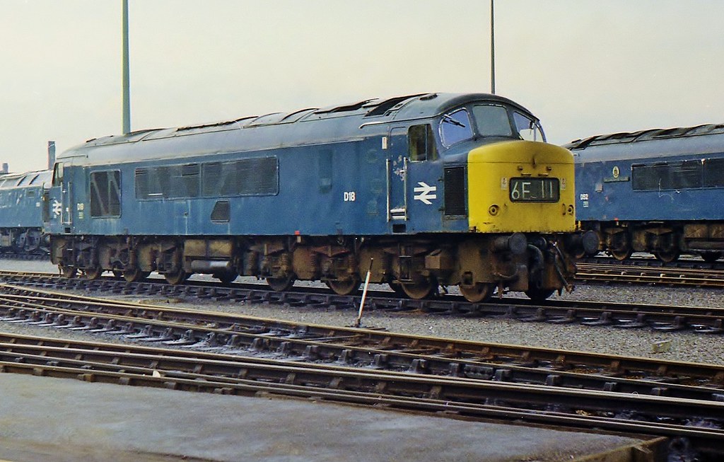 'Peak' Type 4 (Class 45) Diesel No. D18 At Leed… Flickr