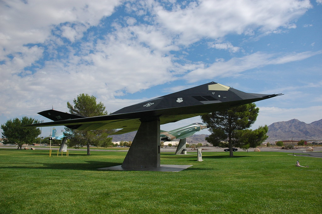 F117 F117 on display at Nellis AFB raptorc1 Flickr