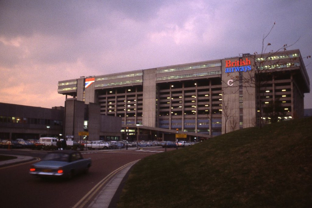 British Airways offices 1980, Heathrow I worked on the top… Flickr