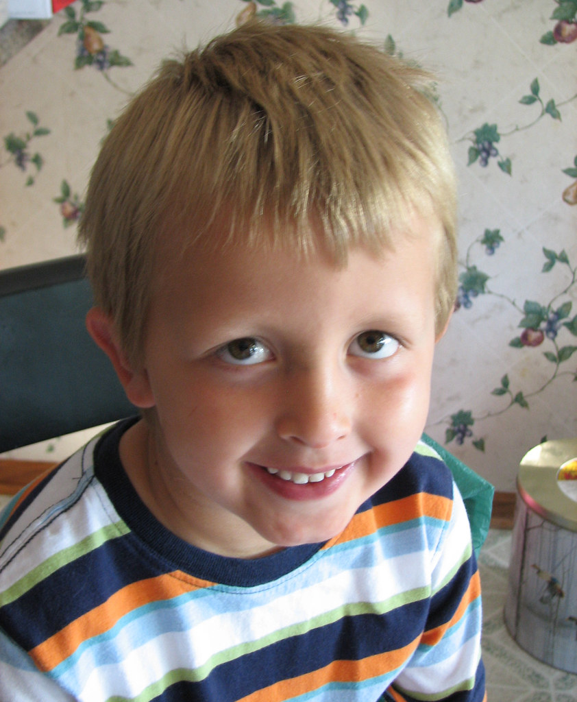 Pre Hair Cut Do I look like Alfalfa? Karrie Flickr