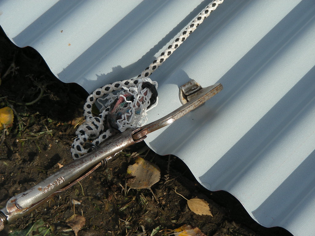 Close up of Tin lifting device Vise grips set to lift a sh… Flickr