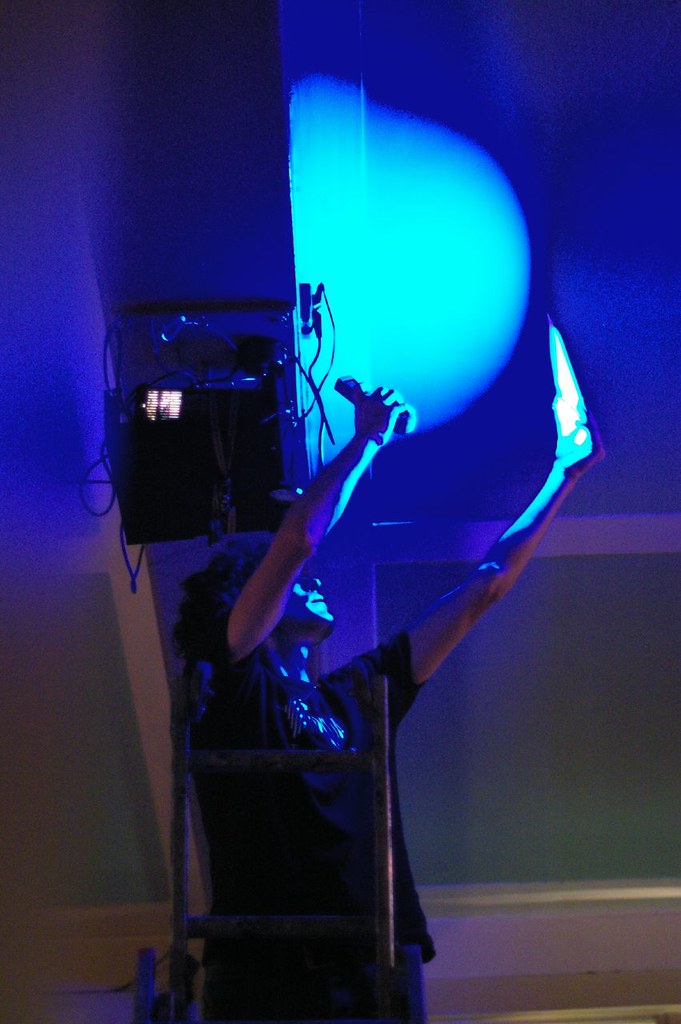 Amsterdam blue light district Shellie Cooke Flickr