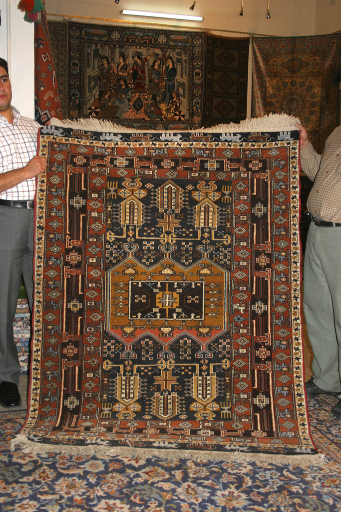 Caucasian Rug, Isfahan, Iran, 2004 This is a Caucasian rug… Flickr