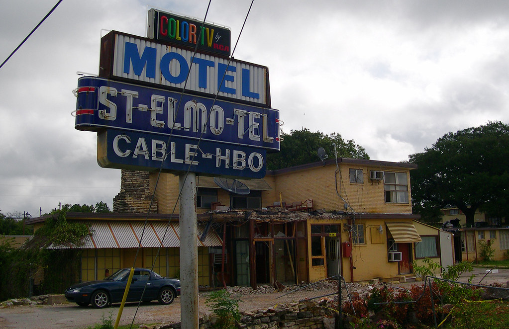 StElmoTel Sadly, one of South Congress's finest motor co… Flickr