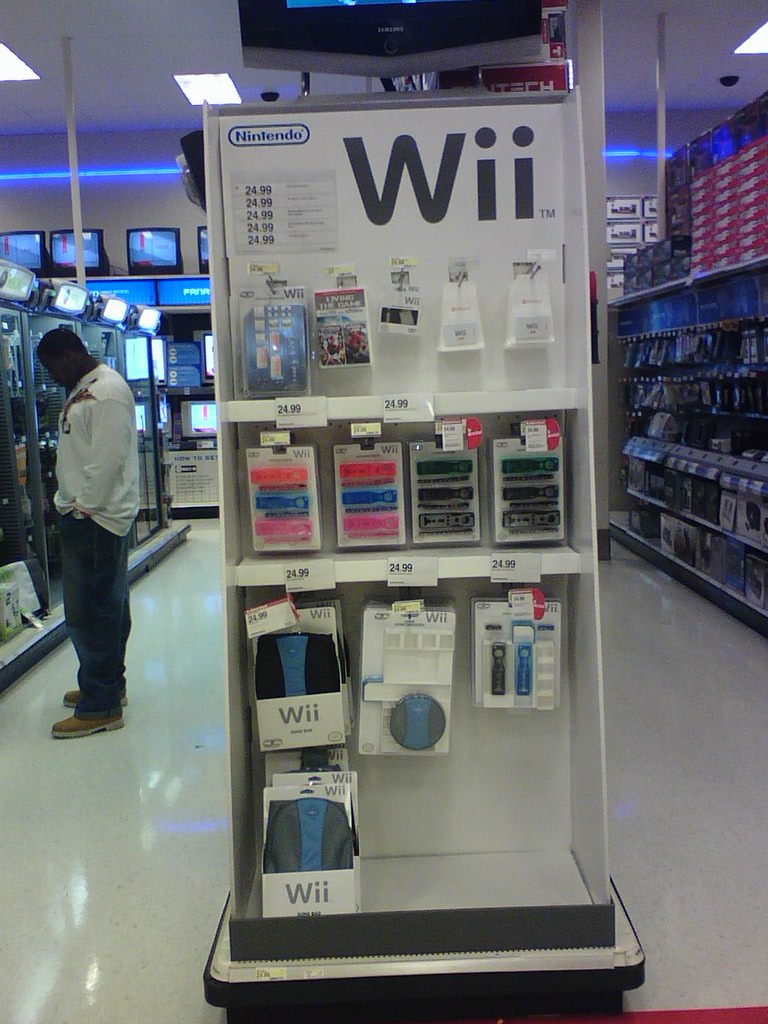 Nintendo Wii kiosk at Target Saw this today while at