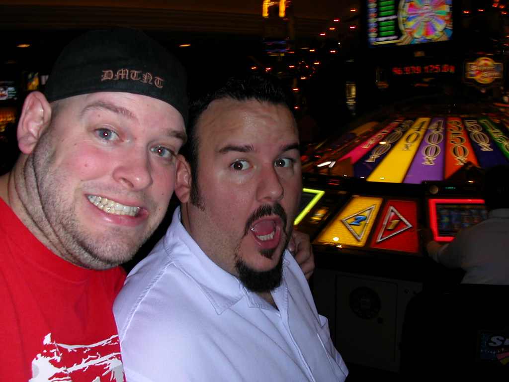 Brian & I in Harrah's Jason Burrows Flickr