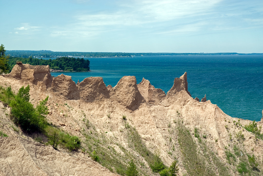 Chimney Bluffs, Sodus, New York Fred Jordan Flickr