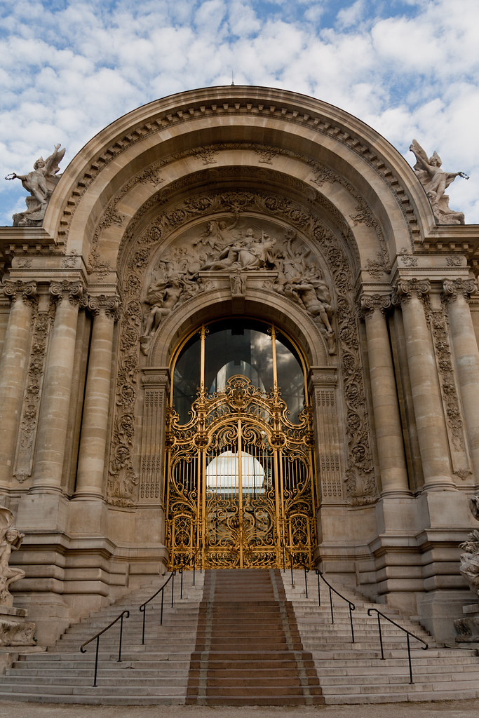 Petite porte detalle de la entrada del Petit Palais de Par… Miguel