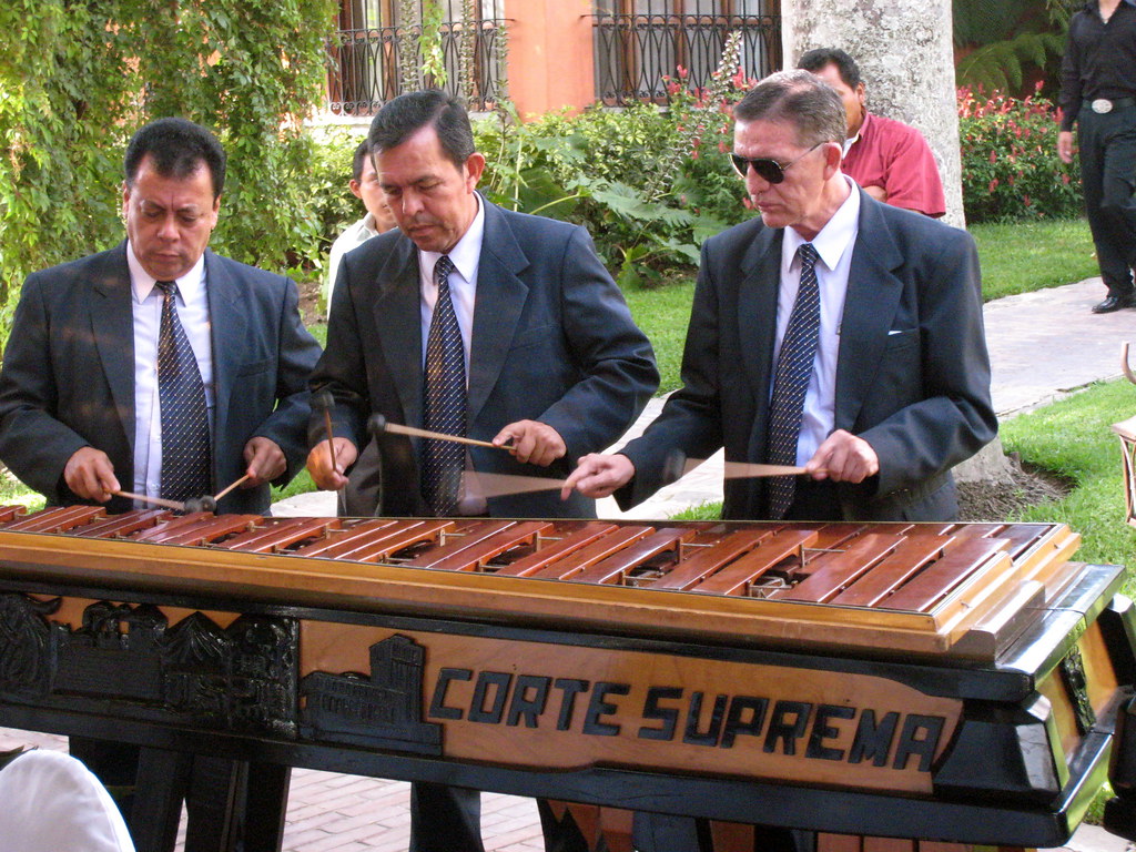 Guatemala Marimba band these guys play for the President… Flickr
