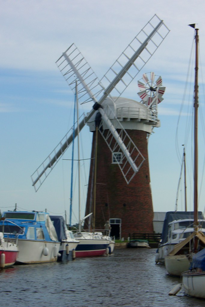 Horsey Mill, Norfolk Broads .Martin. Flickr