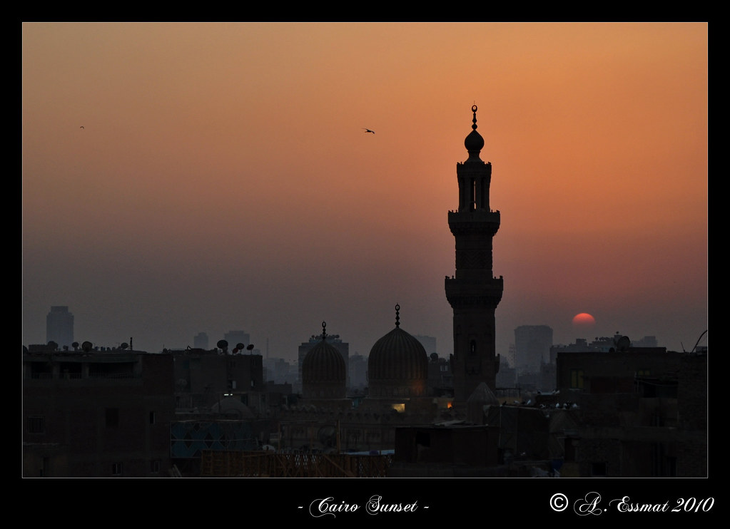 Sunset (cairoEgypt) *straight from the camera. byA.essma… ahmed