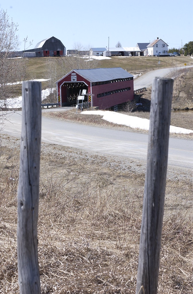 Pont Levasseur1 Authier Nord Abitibe Québec Le pont couv… Flickr