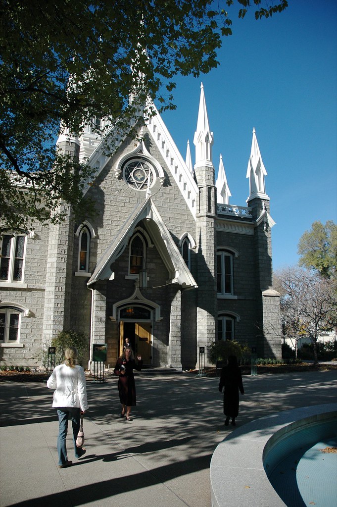 Mormon Mecca Salt Lake City, Utah. John Philip Green Flickr