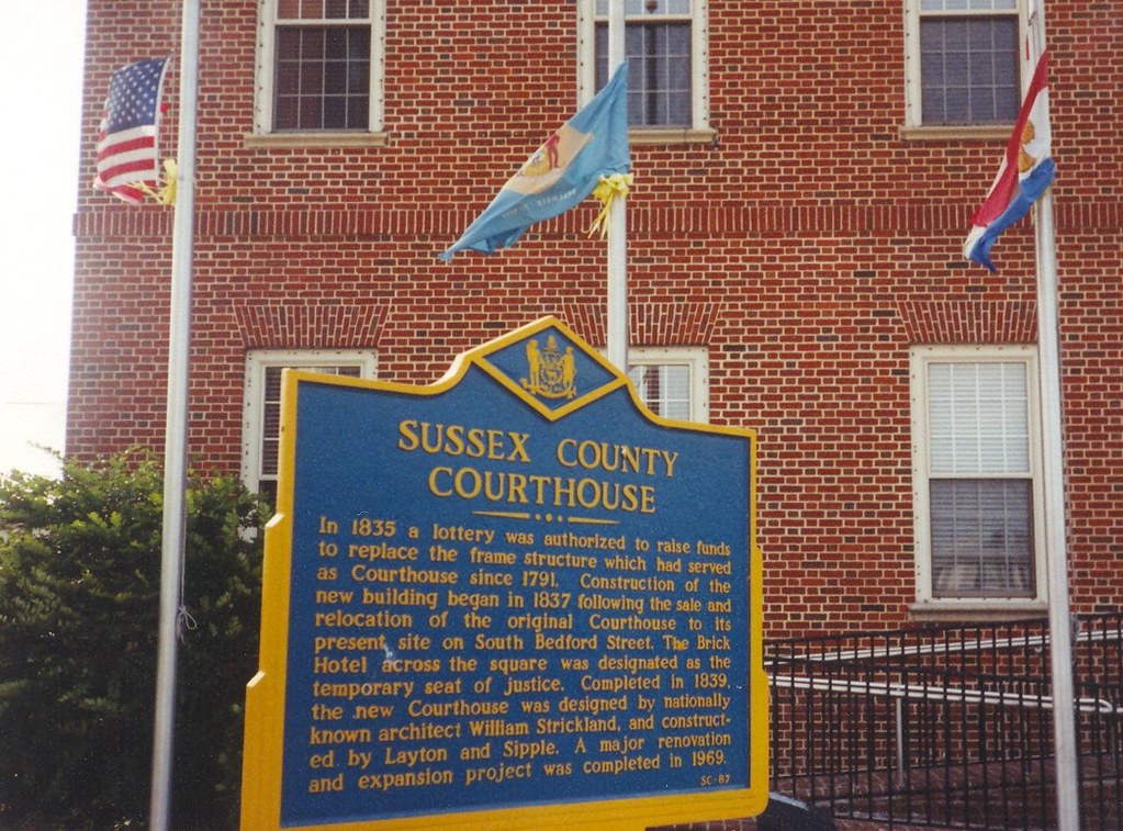 Sussex County Courthouse Historic Marker Delaw… Jimmy