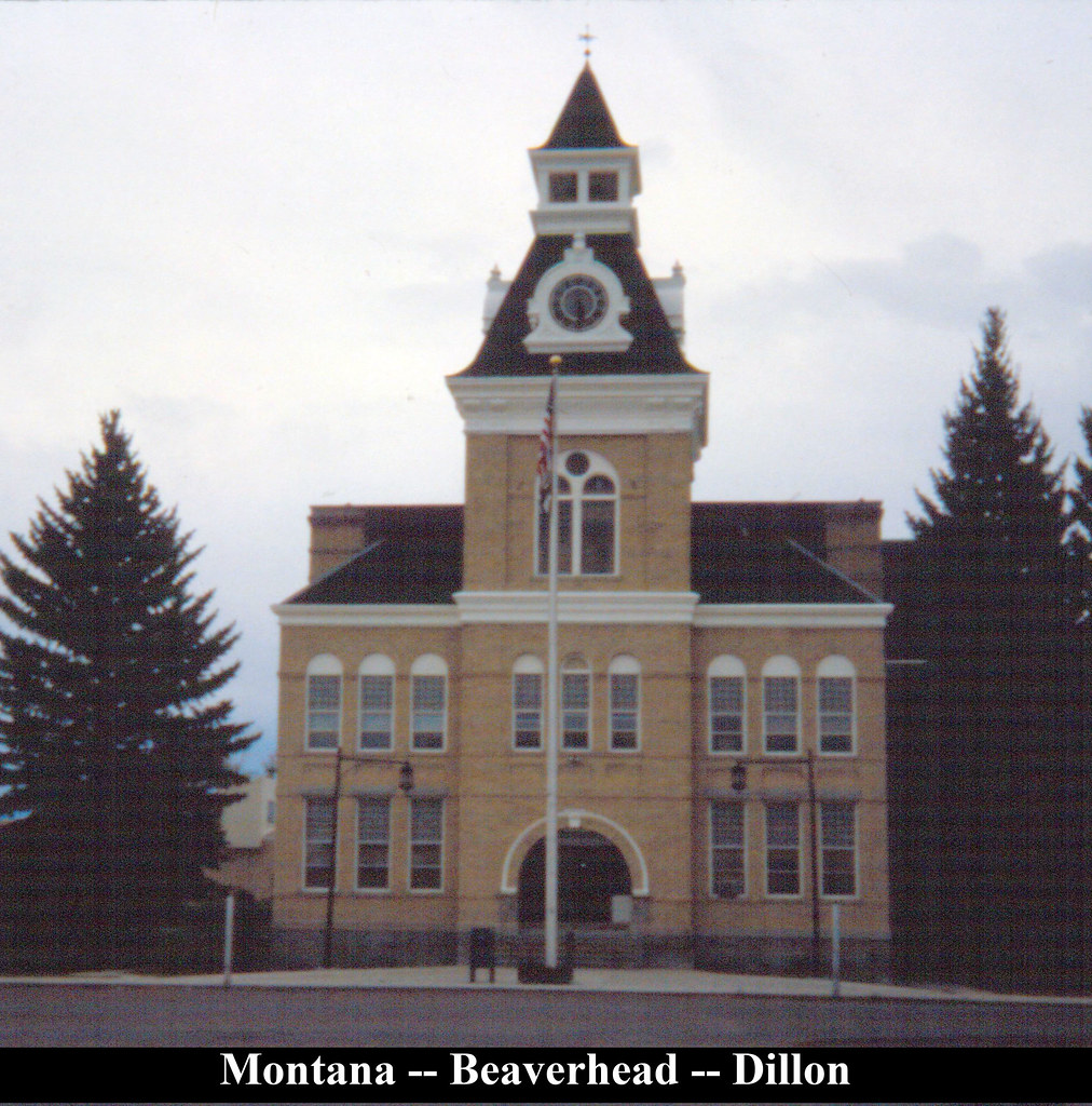 Courthouse in Montana, Beaverhead County, Dillon I scanned… Flickr