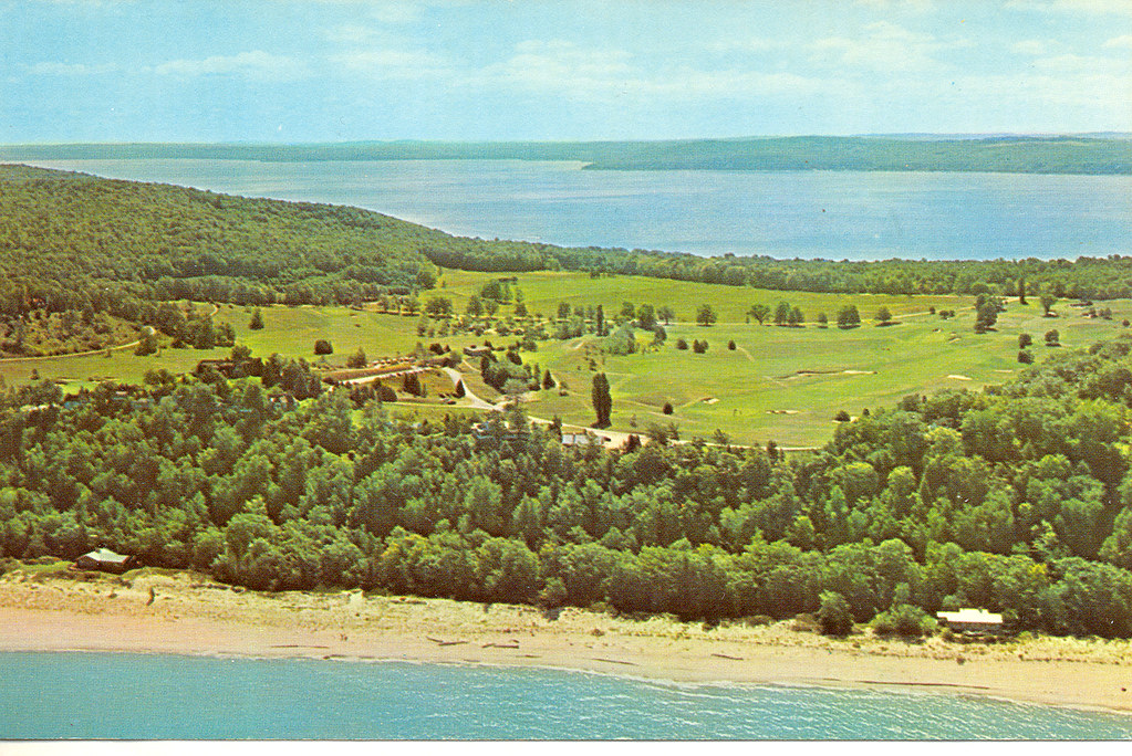 Frankfort MI Great Aerial View of Crystal Downs Country Cl… Flickr