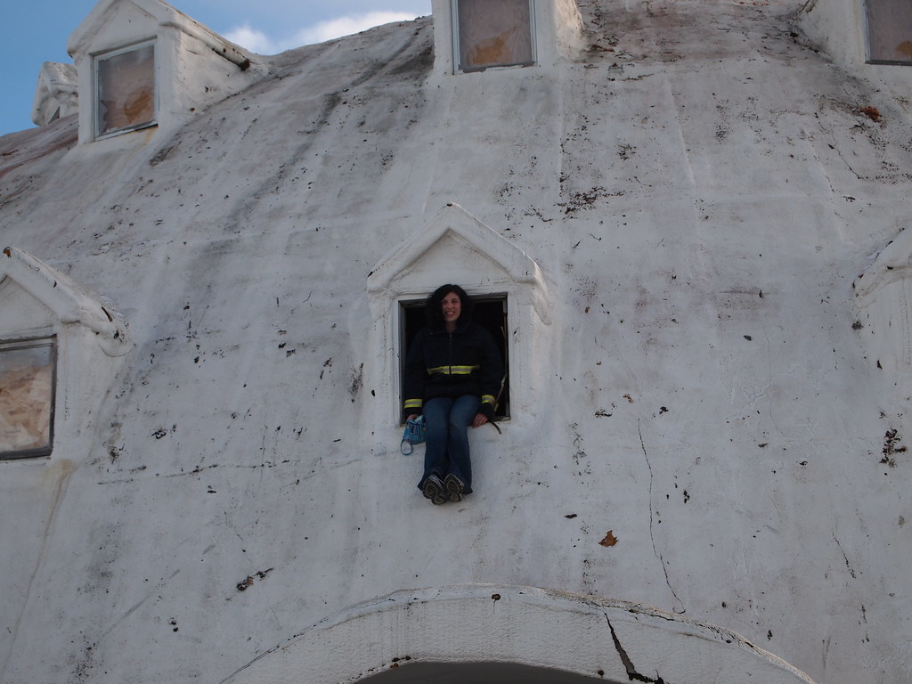 The Cantwell Igloo Awesome abandoned building in the shape… Flickr