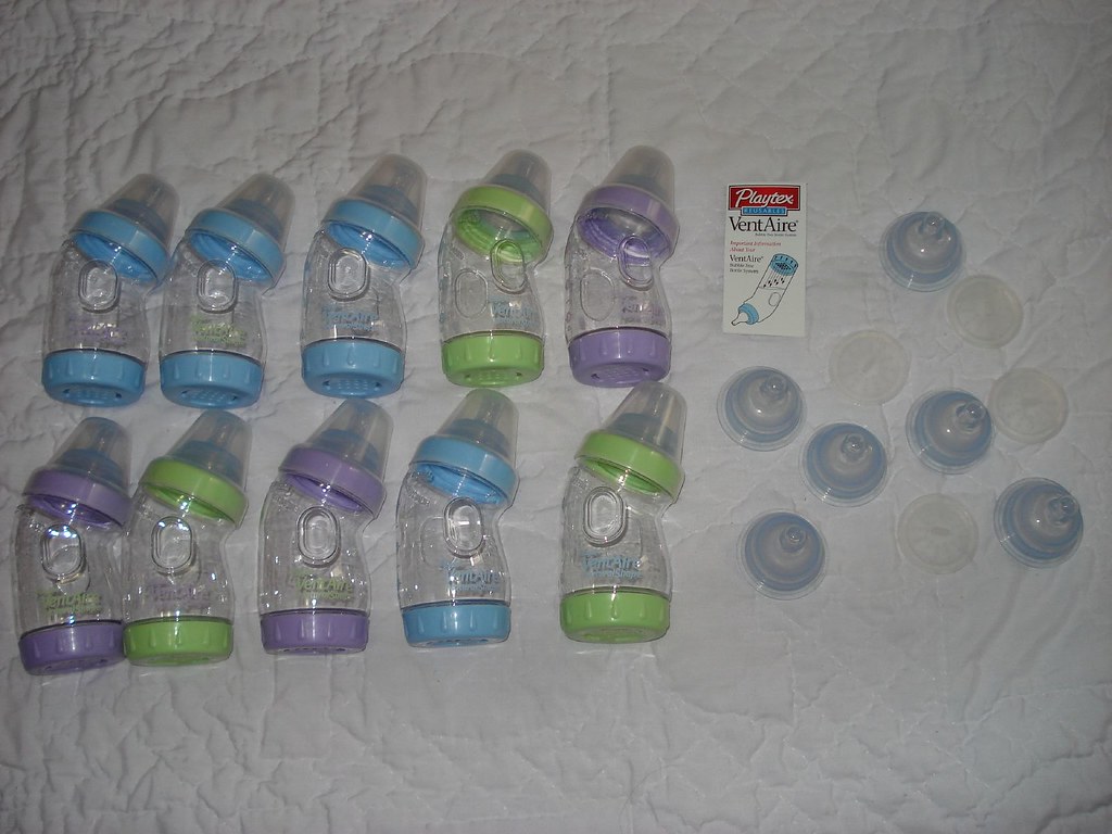 Playtex Ventaire Bottles set ten 2 bottles used only once,… Flickr