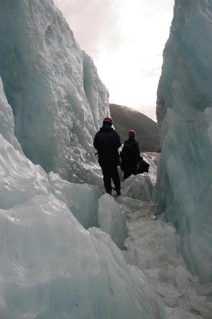 Ice Climbing, Franz Josef Glacier, New Zealand forestlake Flickr