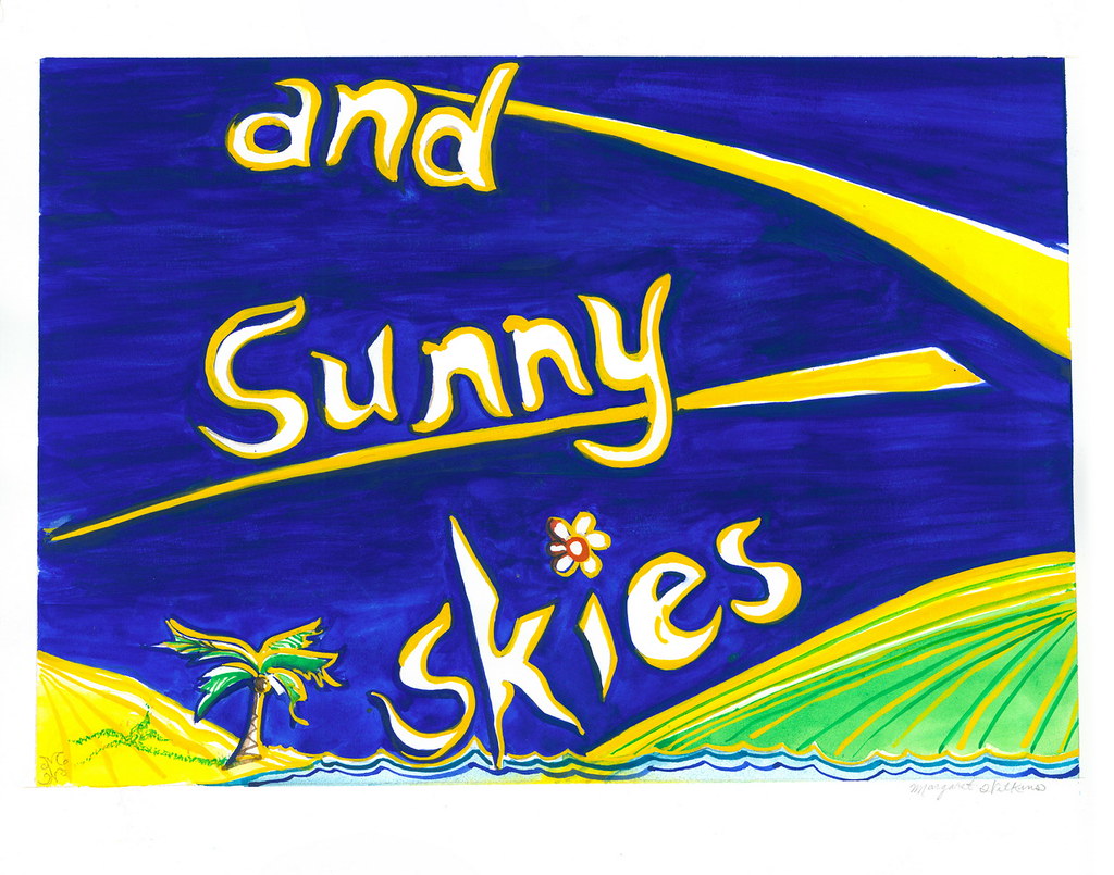 Sunny Skies I margaretwilkinsart Flickr